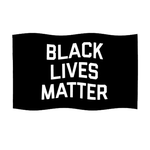 FlagsForGood blm black lives matter fist blacklivesmatter Sticker
