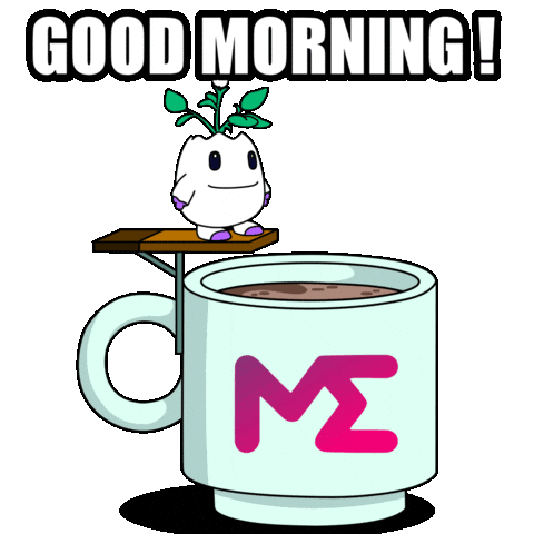 Good Morning Coffee Sticker by Magic Eden