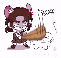Kobi0w0 hit smash bonk kobi GIF