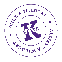Kansas State Wildcats Sticker by K-State Alumni Association