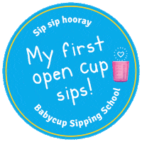 Sippy Cup Sipping Sticker by Babycup