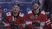 Amused Ice Hockey GIF by NHL