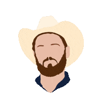 illustratingiris netflix design queer beard Sticker