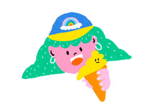 Summer Rainbow Sticker