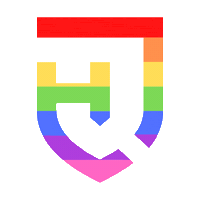 Rainbow Pride Sticker by Justice HQ