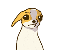 Animation Dog Sticker