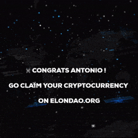 Congrats Cryptocurrency GIF by elondrop