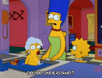 Talking Season 3 GIF by The Simpsons