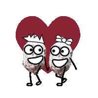 Couple Love Sticker by marcher
