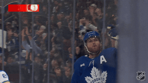 Happy Toronto Maple Leafs GIF by NHL
