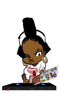 Dj Queen Sticker