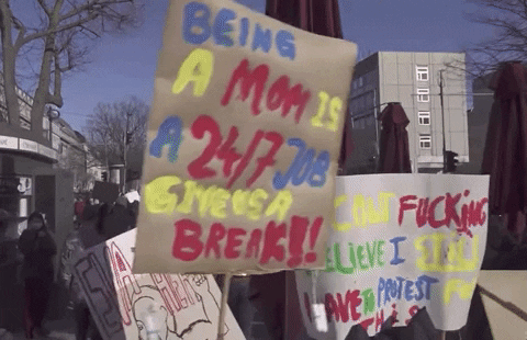 International Womans Day Protest GIF by GIPHY News