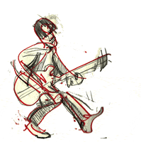 chuck berry animation GIF by Dax Norman