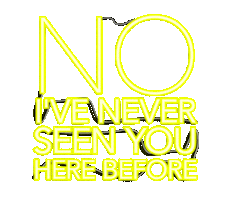 neon tonight belongs to you Sticker by In Real Life