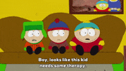 eric cartman therapy GIF by South Park 