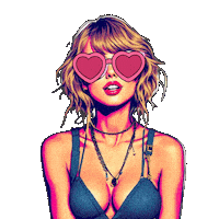 Taylor Swift Love Sticker