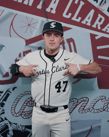 Bronco Baseball GIF by Santa Clara Broncos