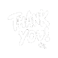 Rainbow Thank You Sticker by ilu098