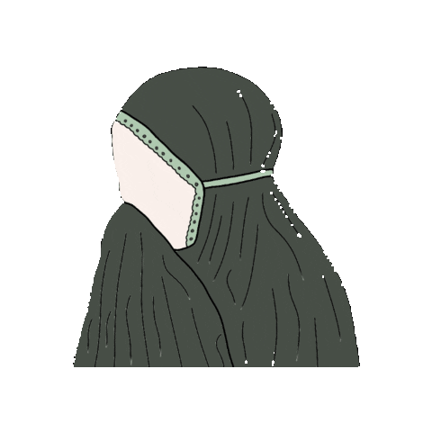Illustrator Pray Sticker