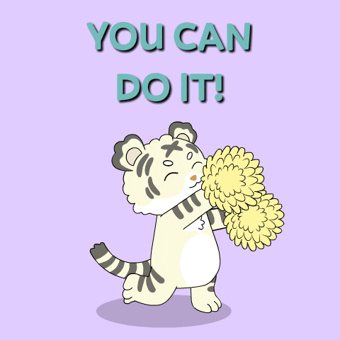Tiger Rooting For You GIF by Ordinary Frends