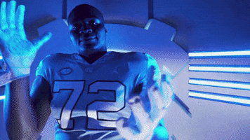 North Carolina Football GIF by UNC Tar Heels