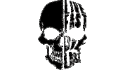 Fastmask skull fast mask fastmask live fast skull Sticker