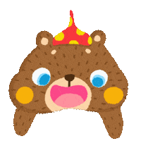 Eat Happy Birthday Sticker