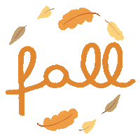 Fall Season Sticker