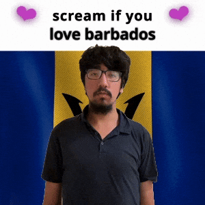 (silent) scream if you love barbados