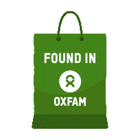 Second Hand Shopping Sticker by Oxfam GB