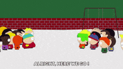 eric cartman fight GIF by South Park 