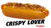 Doggis_Chile promo hotdog empanadas huracan Sticker