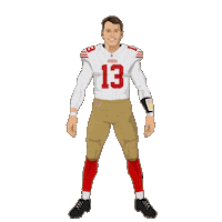 San Francisco 49Ers Dance Sticker by SportsManias