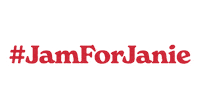 Steven Tyler Jamforjanie Sticker by janiesfund