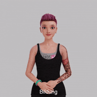 Avatar Gebärdensprache GIF by Sign Time - SiMAX