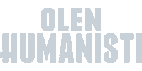 olenhumanisti humanisti olen humanisti olenhumanisti haluaisinollahumanisti Sticker