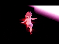 PockitStudios remilia pockit milady falling in space GIF