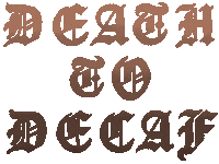 HelenaGraphics coffee death brown gradient Sticker