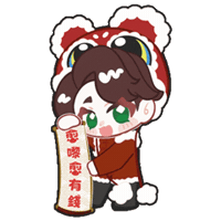 mimosa346 kennykwan kennyjr kenny kwan kwan chi bun Sticker