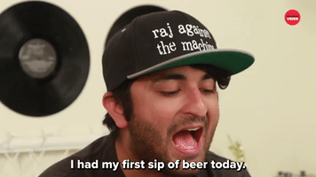 My First Sip Of Beer