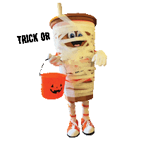 Trick Or Treat Halloween Sticker by Bill Miller Bar-B-Q