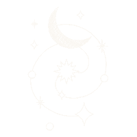 Stars Moon Sticker by Wanderlustandco