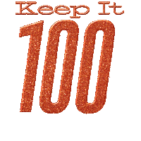 Keep It 100 One Hundred Sticker by Taylor Swift