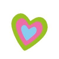 Heart Peace Sticker by Tijdschrift Tina