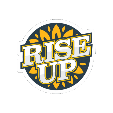 Riseup Sticker by jcileaders
