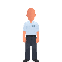 No Way Businessman Sticker by Mr Urbina