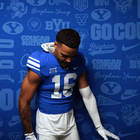 College Football Go Cougs GIF by BYU Cougars