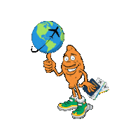 North Carolina Passport Sticker by NC SweetPotatoes