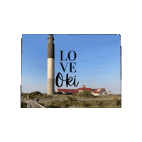 Oak Island Oki Sticker