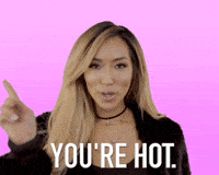 you're hot GIF by Arika Sato